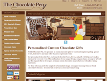 Tablet Screenshot of chocolatepen.com